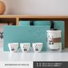 Conjunto de chá de viagem Panda portátil para uma pessoa Xícara expressa acampamento ao ar livre fofo simples uma chaleira três xícaras portátil para fazer chá