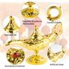 Aladdín lámpara mágica juguete transfronterizo moldeo por inyección decoración accesorios decoración fiesta accesorios fabricante lámpara mágica hogar