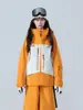 Conjunto de Macacão de Ski para Mulheres e Homens, Impermeável para Snowboard, Espessado, Costuras Totalmente Seladas, Macacão de Neve Profissional, Conjunto de Blusa e Calça 3L