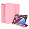 Adecuado para 2020iPad Air4 10.9 pulgadas soporte triple ranura para lápiz funda de cuero plano cubierta abatible de silicona funda protectora