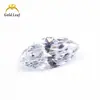 1,5x3 ~ 10x20mm 3 A5A zircônia branca em formato de olho de cavalo Wuzhou pedra preciosa artificial fundo pontiagudo Pedra Branca Diamante pedra solta