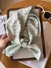 Pañuelo Cuadrado Pequeño Floral Paisley Retro Japonés 70s Imitación Seda Satinada para Mujer, Pañuelo de Seda Decorativo Delgado para Primavera y Verano, Cinta para la Cabeza
