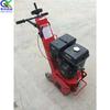 Fresadora eléctrica de gasolina de empuje manual, máquina de trefilado de lana para pisos de concreto, máquina autopropulsada para nivelar pavimentos de cemento.