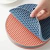 Posavasos Redondo de Silicona con Diseño de Panal para Mesa de Comedor, Esterilla Antiescaldado para Cocina, Posavasos para Café, Esterilla Antiescaldado para el Hogar Transfronteriza