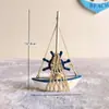 Decoração e móveis de vela estilo mediterrâneo de fábrica, ornamentos para varanda, mesa, estante, tema, adereços de mesa para casamento