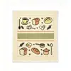 Suministrado directamente por el fabricante: paños multiusos de pulpa de madera para limpieza tanto en seco como en húmedo, paños de limpieza para cocina con estampados de caricaturas y paños de cocina al por mayor