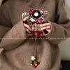 Adecuado para Teléfono Móvil Huawei Mate80Pro Dibujos Animados Huaweimate70Gato Kitty Patchwork Cuadros Anticaída