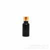 Botella de Aceite Esencial Negro Brillante de 5 ml a 100 ml con Gotero a Prueba de Luz, Botella Dispensadora Cosmética de Vidrio con Diseño a Prueba de Luz para Productos de Cuidado de la Piel