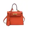 Bolsa Kelly Estilo Primavera com Toque Western, Nova Bolsa de Ombro Transfronteiriça Super Popular 2026, Bolsa Transversal Retro Versátil para Mulheres
