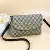 Outlet de Fábrica de Guangzhou Nova Bolsa para Mulheres de Meia-idade Bolsa de Ombro Bolsa Transversal Bolsa de Cobertura Moda Versátil Couro PU