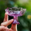 Fabricante Lotus Copo de Chá de Pé Alto para Mulheres, Uso Pessoal, Copo Único, Conjunto de Chá Kung Fu, Copo para Degustação de Chá, Pires de Chá