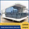 Trailer de acampamento cápsula espacial içamento integral acampamento suburbano hospedagem casa de campo pequeno espaço inteligente cápsula casa de campo
