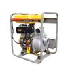 Bomba de Agua Diésel Ludwig de 3 Pulgadas 173F Potencia Tanque de Combustible Grande Irrigación de Tierras de Cultivo Jardín Huerto Bomba de Agua Autocebante