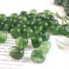 Resina Imitação Calcedônia Irregular Perfurada Contas Soltas Multifacetadas Pontiagudas Falso Jade Verde Contas Cilindro Flutuante Aventurina Verde Contas Quadradas