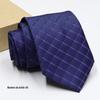 Homens de negócios casuais desgaste de negócios moda gravata fio de poliéster seta jacquard gravata local atacado