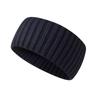 Diadema Deportiva de Punto de Color Sólido con Ala Ancha para Mujer, Diadema Simple Protector de Frente para Correr, Fitness, Absorbente de Sudor, Pañuelo para la Cabeza de Moda