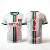 Camiseta Informal para Hombre de Cuello Redondo y Manga Corta con Estampado 3D Transfronterizo de la Bandera y el Escudo de Portugal