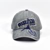 Nuevo Sombrero Europeo y Americano Transfronterizo Algodón Lavado Gorra de Béisbol Torre Vieja Verano París Bordado Grande Sombrero de Sol para Hombre
