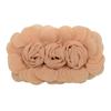 Novo tecido de chiffon feito à mão flor DIY acessórios de cabelo combinação de botão de flor tridimensional acessórios de joias decorativas para sapatos e chapéus