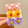 Diadema de Flores Nuevo Estilo 2025 Goma para el Pelo de Niña Cuerda para el Pelo Nueva de Otoño e Invierno para Niñas Adorno para la Cabeza Diadema Coreana para Niños