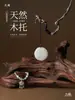 Novo Paisagismo com Madeira Flutuante Estilo Chinês, Adereços Fotográficos de Madeira Morta, Fotografia de Natureza Morta com Joias, Galhos, Enfeites Decorativos de Madeira