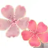 Flores de papel artificiais grandes e luminosas de flor de cerejeira rosa e flor de pessegueiro para decoração externa à prova d'água em locais cênicos, shoppings e arranjos de eventos