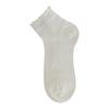 Calcetines JK Estilo Ballet para Mujer Verano Finos Transpirables Ins de Moda Chicas Estilo Miu Calcetines Cortos de Encaje Huecos Sin Costuras