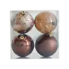 Bola Decorativa de Plástico de Natal Bola para Pendurar em Festa Bola Pendurada Bola Clássica de Barril Bola Galvanizada Bola de Natal em estoque Atacado