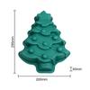 Serie navideña molde de silicona para hornear bandeja estrellas coloridas árbol de Navidad molde para pastel de mousse molde para jabón hecho a mano DIY