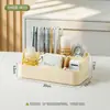 Caja de Almacenamiento de Escritorio BNBS de Colores Macaron, Apilable y Combinable Libremente, Tipo Cajón, Caja de Papelería para Estudiantes