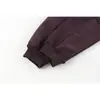 MAOQIAOYI Marca de moda minimalista estilo americano con cuello alto chaqueta deportiva sudadera casual para hombre W26180