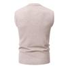 Comércio exterior transfronteiriço outono e inverno nova tendência da moda masculina suéter pulôver colete de suéter colete fábrica atacado