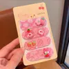 Flequillo de verano para bebé, dibujos animados, cierre de velcro, artefacto para pelo suelto, accesorios para el cabello de niños, no daña el cabello, tocado, pegatinas para el cabello