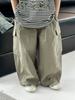 Pantalones Largos para Niño Primavera y Otoño 2025 Pantalones Cargo para Niño Estilo Simple Versión Coreana Pantalones Casuales para Niño Pantalones para Niño Pequeño
