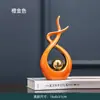 Adornos modernos de cerámica de lujo ligero para sala de estar, recibidor, mueble de TV, escritorio de oficina creativo, mueble de vino, decoraciones para inauguración de casa