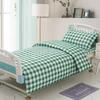 Conjunto de Roupa de Cama Hospitalar de Três Peças, Conjunto de Lençol e Capa de Edredom para Casa de Repouso, Centro Pós-Parto, Centro de Saúde