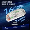 Ratón transparente con logo personalizado, Bluetooth inalámbrico, recargable, silencioso, adecuado para laptops, ratón ergonómico