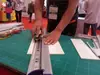 Regla deslizante de cartón pluma, Regla recta, Regla con cúter, Regla para cortar fotos (70--200cm para Cortar Materiales Delgados y Gruesos)