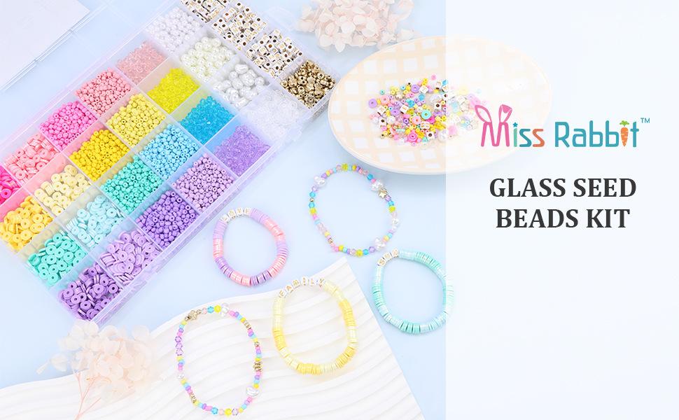 clay beads &seed beads 