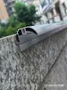 Canalón de Aleación de Aluminio con Luz, Canaleta de Lluvia, Canaleta de Recolección de Agua para Aleros de Pared, Marcos de Ventana
