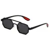 Gafas de Sol Metálicas de Doble Puente de Moda Transfronterizas Gafas de Sol de Moda para Hombre de Negocios Protección UV para Exteriores Gafas Personalizadas de Marco Pequeño