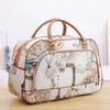 Bolsa de viaje portátil directa de fábrica, bolsa de equipaje, bolsa de regalo de PU, bolsa de tamaño, bolsa de embarque de viaje corta impermeable, venta al por mayor