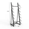 Portaesquís para Snowboard Estante de Pie para Snowboard Soporte de Rack para Monopatín de Tabla Única Estante de Almacenamiento para Doble Tabla Estante de Pared