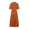 Vestido Casual Versátil Comercio Exterior Diseño Adelgazante Delgado Nicho Delgado Transfronterizo Primavera Ropa de Mujer