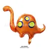 Globos de foil de animales de dibujos animados con temática de dinosaurios para decoraciones de fiestas de cumpleaños infantiles