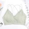 Verano Nuevo Encaje Sin Costuras Top de Tubo Chaleco con Tirantes Espagueti y Hermosa Espalda Ropa Interior Básica para Niña Envoltura Deportiva