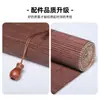 Persianas de Bambú, Persianas Enrollables, Cortinas Parasol, Cortinas de Puerta, Sala de Té, Restaurante, Hotel Estilo Chino, Decoración de Restaurante, Divisor, Proyecto de Altura Ajustable