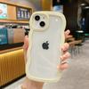 Adequado para iPhone15promax capa de telefone nova apple 16 candy color frame 11/13 2 em 1 onda
