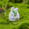 Micro-paisaje de musgo, figuras creativas de elfos brillantes en miniatura, accesorios decorativos DIY para jardinería y paisajismo, adornos pequeños