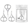 En Stock Tijeras de Pestañas Puntiagudas de Acero Inoxidable con Mango de Calabaza Meidao Seleccionadas Cuidadosamente Tijeras para Recortar Cejas Recortador de Cejas y Vello Nasal
